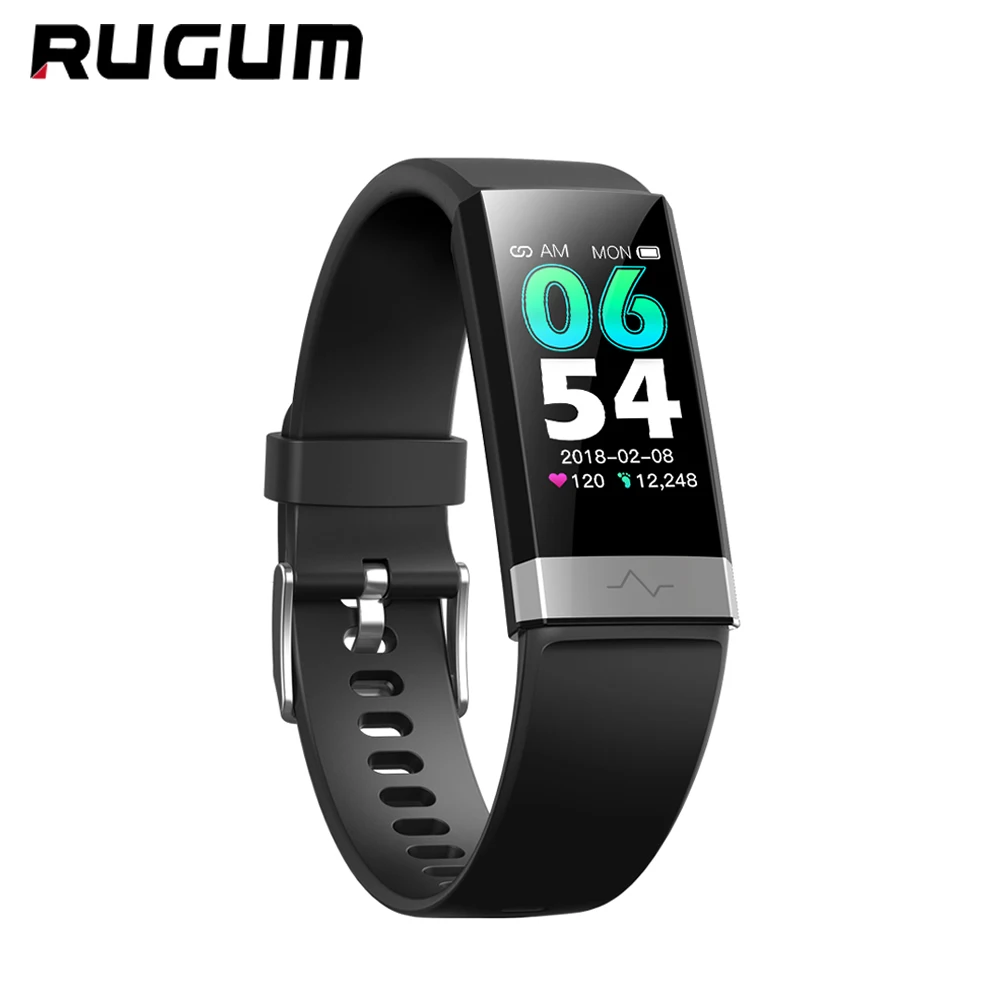 Rugum V19 ECG +PPG Smart Bracelet Heart Rate Blood Pressure Sleep Monitoring Bluetooth Fitness Tracker Large Screen Smart Watch
Rugum V19 ECG +PPG Smart Bracelet Heart Rate Blood Pressure Sleep Monitoring Bluetooth Fitness Tracker Large Screen Smart Watch