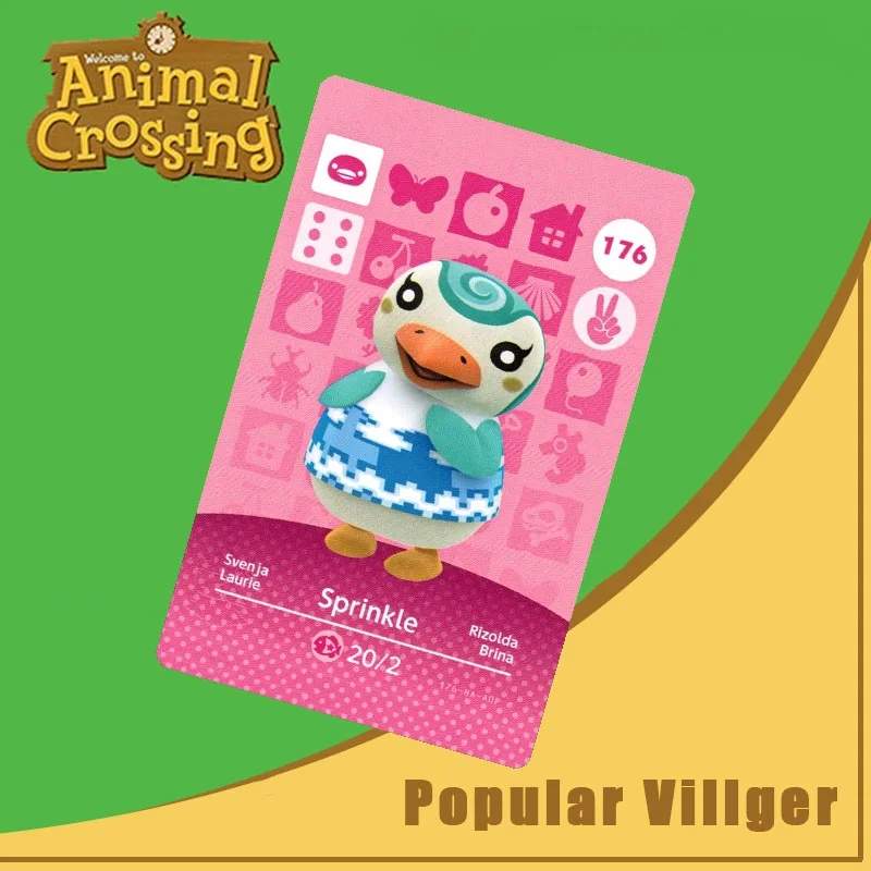 176 Animal Crossing Amiibo Card Sprinkle Amiibo Card Animal Crossing Series 2 Sprinkle Nfc Card Work for Ns Games Dropshipping
176 Animal Crossing Amiibo Card Sprinkle Amiibo Card Animal Crossing Series 2 Sprinkle Nfc Card Work for Ns Games Dropshipping