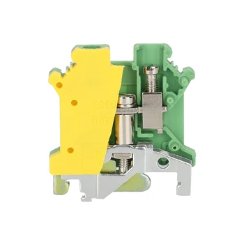 PE Din Rail Terminal Blocks 10Pcs USLKG-6N Ground Universal Class Connector Screw Wire Conductor USLKG6
PE Din Rail Terminal Blocks 10Pcs USLKG-6N Ground Universal Class Connector Screw Wire Conductor USLKG6