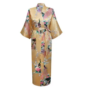 Hot Sale Gold Femmes Rayon Robes Gown Kimono Yukata Chinese Women Sexy Lingerie Flower Sleepwear Plus SizeS M L XL XXL XXXL
Hot Sale Gold Femmes Rayon Robes Gown Kimono Yukata Chinese Women Sexy Lingerie Flower Sleepwear Plus SizeS M L XL XXL XXXL