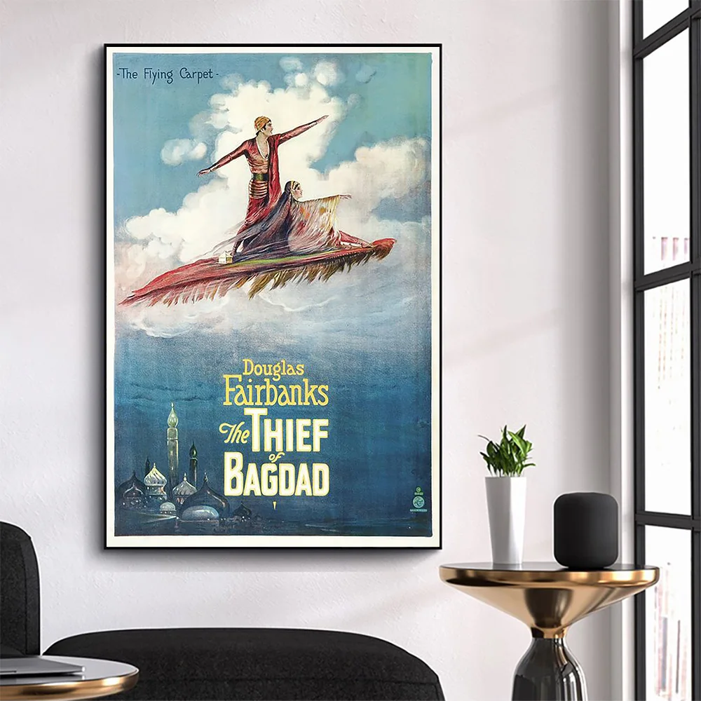 WM3371 The Thief of Bagdad Classic Movie HD Silk Fabric Poster Art Decor Indoor Painting Gift
WM3371 The Thief of Bagdad Classic Movie HD Silk Fabric Poster Art Decor Indoor Painting Gift