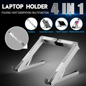 Portable Laptop Stand Holder Height Adjustable Aluminum Laptop Riser Notebook Support Cooler for MacBook Pro Tablet Phone
Portable Laptop Stand Holder Height Adjustable Aluminum Laptop Riser Notebook Support Cooler for MacBook Pro Tablet Phone