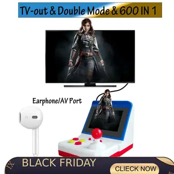 3 Inch Mini Arcade Game Console for FC Portable 8 Bit Handheld Video Game Player Consoles Built-in 600 Games Double Mode Gift
3 Inch Mini Arcade Game Console for FC Portable 8 Bit Handheld Video Game Player Consoles Built-in 600 Games Double Mode Gift