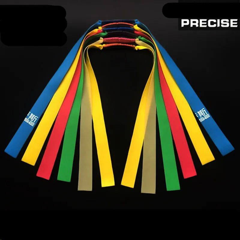 3Pcs Slingshot Powerful Elastic Flat Rubber Band Practical Hunting Sports Catapult Kit Set Slingshot Rubber 6 colours can choose
3Pcs Slingshot Powerful Elastic Flat Rubber Band Practical Hunting Sports Catapult Kit Set Slingshot Rubber 6 colours can choose