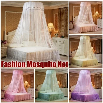 Summer New 6 Colors Elegant Round Lace Insect Bed Canopy Netting Curtain Dome Mosquito Net New House Bedding High Quality
Summer New 6 Colors Elegant Round Lace Insect Bed Canopy Netting Curtain Dome Mosquito Net New House Bedding High Quality