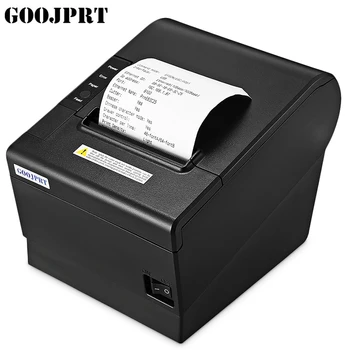 GOOJPRT JP80H - UE 80mm Thermal Receipt Printer POS printer USB-B Ethernet Serial Ports Automatic Cutter Bill Thermal printer
GOOJPRT JP80H - UE 80mm Thermal Receipt Printer POS printer USB-B Ethernet Serial Ports Automatic Cutter Bill Thermal printer