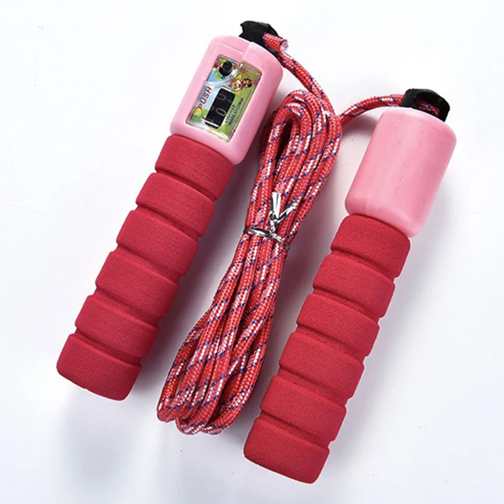 Jump Ropes with Counter Sports Fitness Adjustable Fast Speed Counting Crossfit Jump Skipping Rope High Quality
Jump Ropes with Counter Sports Fitness Adjustable Fast Speed Counting Crossfit Jump Skipping Rope High Quality