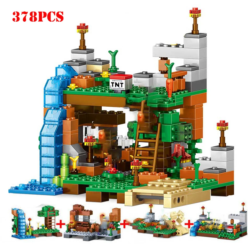 4 in 1 My World Minecrafted Garden Figures Building Blocks Compatible Legoed City Bricks Toy For Children Birthday Gifts
4 in 1 My World Minecrafted Garden Figures Building Blocks Compatible Legoed City Bricks Toy For Children Birthday Gifts