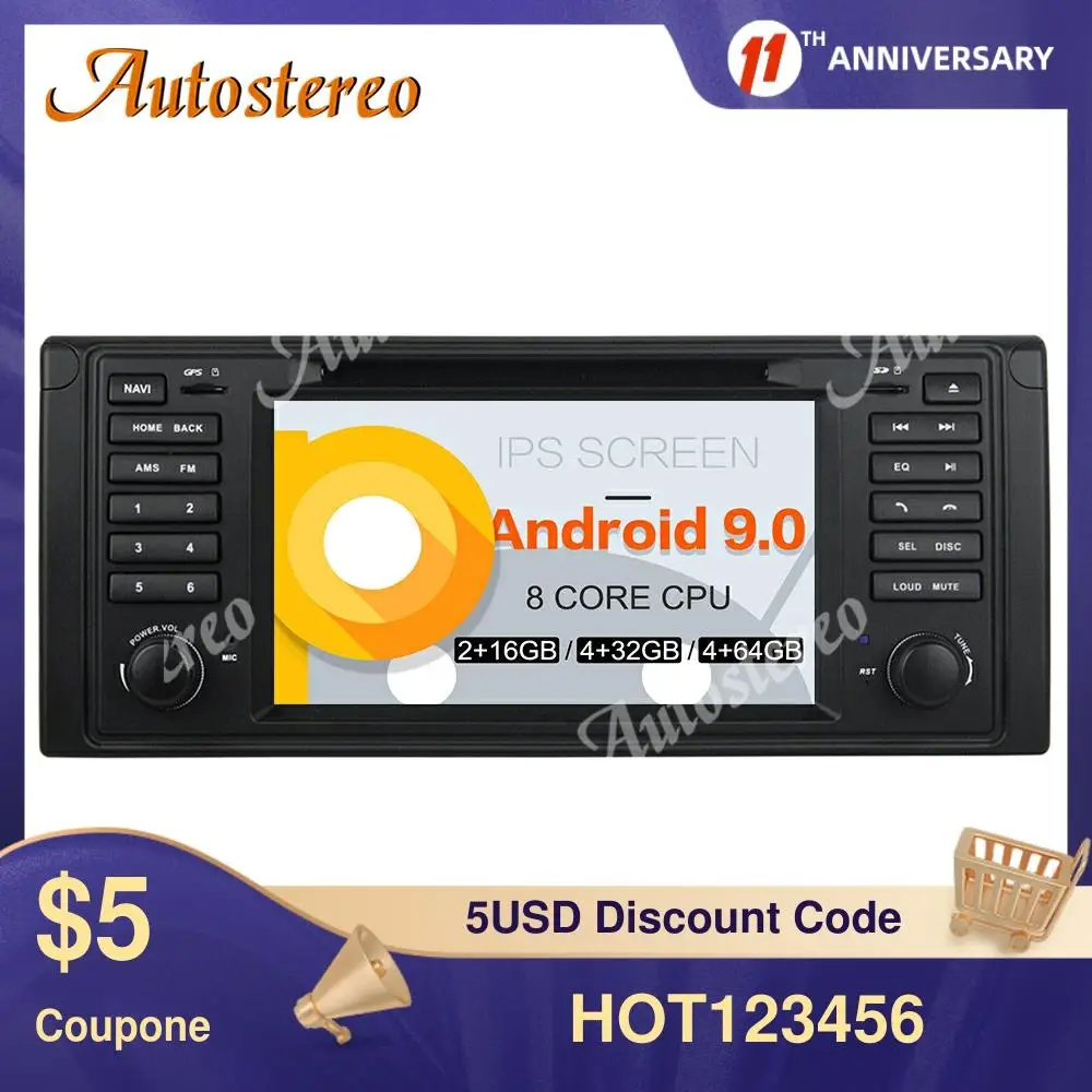 Android10.0 4G Recorder Car DVD Player GPS Navigation For BMW M5 E39 1995-2003 Auto Stereo Radio Car Multimedia Player Head Unit
Android10.0 4G Recorder Car DVD Player GPS Navigation For BMW M5 E39 1995-2003 Auto Stereo Radio Car Multimedia Player Head Unit