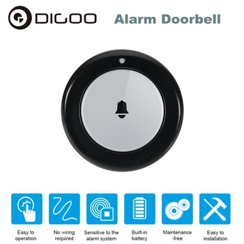 DIGOO DG-HOSA 433MHz Alarm Doorbell Button Home Security Compatible with HOSA MAHA 2G 3G Security Alarm System Protection
DIGOO DG-HOSA 433MHz Alarm Doorbell Button Home Security Compatible with HOSA MAHA 2G 3G Security Alarm System Protection