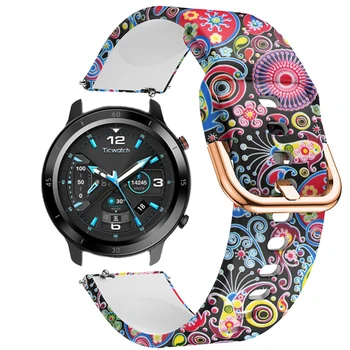 18MM 20MM 22MM Printing Silicon Strap For Ticwatch Pro/E2/S2 Smart Watch Quick Release Band For TicWatch E Tic Watch 2 C2 Correa
18MM 20MM 22MM Printing Silicon Strap For Ticwatch Pro/E2/S2 Smart Watch Quick Release Band For TicWatch E Tic Watch 2 C2 Correa