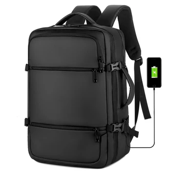 Travel Backpack Men Large Capacity Men's Bag Back Pack 17 Inch Laptop Bagpack USB Charging Male Backpacks Business Waterproof 
Travel Backpack Men Large Capacity Men's Bag Back Pack 17 Inch Laptop Bagpack USB Charging Male Backpacks Business Waterproof