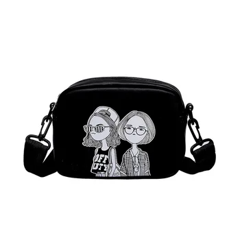 2020 New Fashion Cartoon Pattern Women Bag New Decoration Messenger Bag Stripe Wide Shoulder Strap Bag purses and bags
2020 New Fashion Cartoon Pattern Women Bag New Decoration Messenger Bag Stripe Wide Shoulder Strap Bag purses and bags