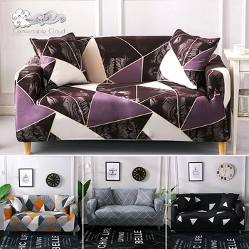 Elastic Sofa Cover For Living Room Universal Geometric Couch Cover Spandex Sofa Protectors All-inclusive Dustproof Slipcovers
Elastic Sofa Cover For Living Room Universal Geometric Couch Cover Spandex Sofa Protectors All-inclusive Dustproof Slipcovers