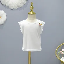 Baby Girls Vest Kids Clothes Casual Costume Cute Ruffles Summer 1-7 Years Daily Tanks Cami Tops For Girl Children's Clothing
Baby Girls Vest Kids Clothes Casual Costume Cute Ruffles Summer 1-7 Years Daily Tanks Cami Tops For Girl Children's Clothing