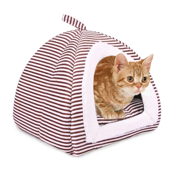 Comfortable and Soft Pet Bed Dog Bed Winter Warm Cat Bed With Stripe Printed Dog Bed Foldable and Detachable for Dogs Cats
Comfortable and Soft Pet Bed Dog Bed Winter Warm Cat Bed With Stripe Printed Dog Bed Foldable and Detachable for Dogs Cats