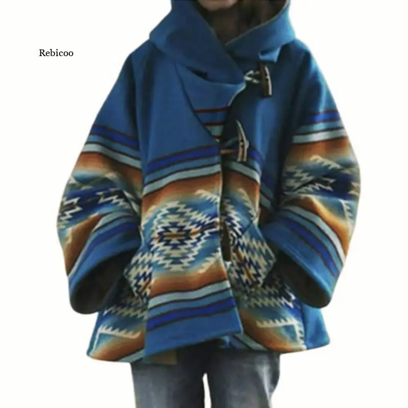 3Xl Women Coat Long-Sleeved Hooded Printed Woolen Outerwear Wool Blends Woman Jacket Autumn and Winter New
3Xl Women Coat Long-Sleeved Hooded Printed Woolen Outerwear Wool Blends Woman Jacket Autumn and Winter New