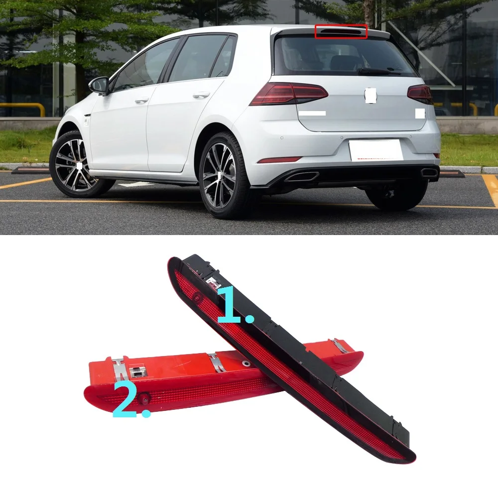 CAPQX For VW Golf 6 Mk6 Polo 6R 2012-2016 Rear High Mount Stop Lamp 3rd Third Brake Light Rear Additional Brake Light 5K0945087B 
CAPQX For VW Golf 6 Mk6 Polo 6R 2012-2016 Rear High Mount Stop Lamp 3rd Third Brake Light Rear Additional Brake Light 5K0945087B