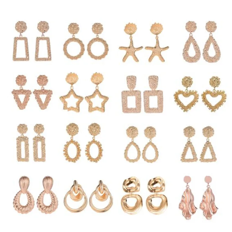 Fashion kolczyki Statement erings 2019 Big Geometric earrings For Women Hanging Dangle Earrings Drop Earring modern Jewelry 
Fashion kolczyki Statement erings 2019 Big Geometric earrings For Women Hanging Dangle Earrings Drop Earring modern Jewelry