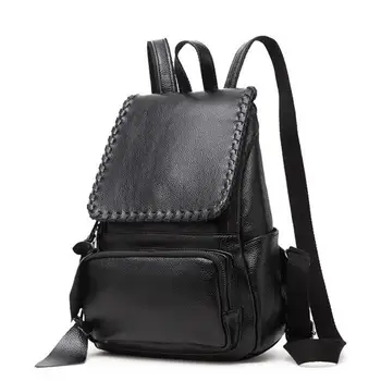 genuine leather school Backpacks Anti Theft Women Leather Backpacks Purse Vintage Female Shoulder Bag Travel Backpack Lady
genuine leather school Backpacks Anti Theft Women Leather Backpacks Purse Vintage Female Shoulder Bag Travel Backpack Lady