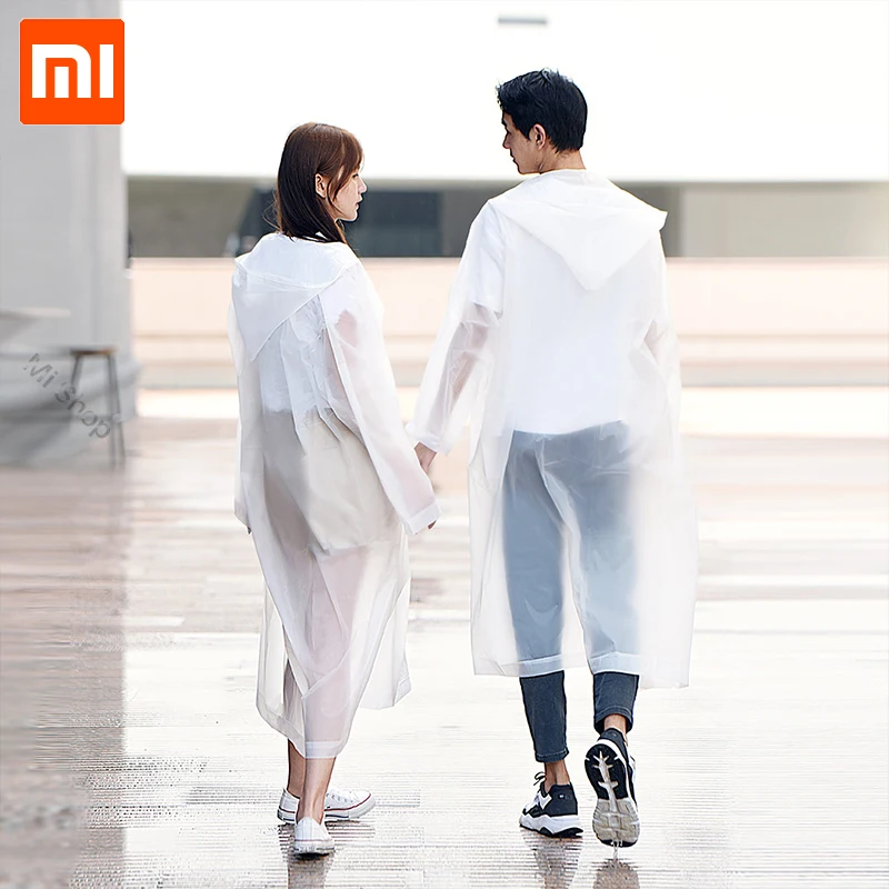 Легкий и портативный дождевик Xiaomi Youpin quality Tell водостойкий ветрозащитный