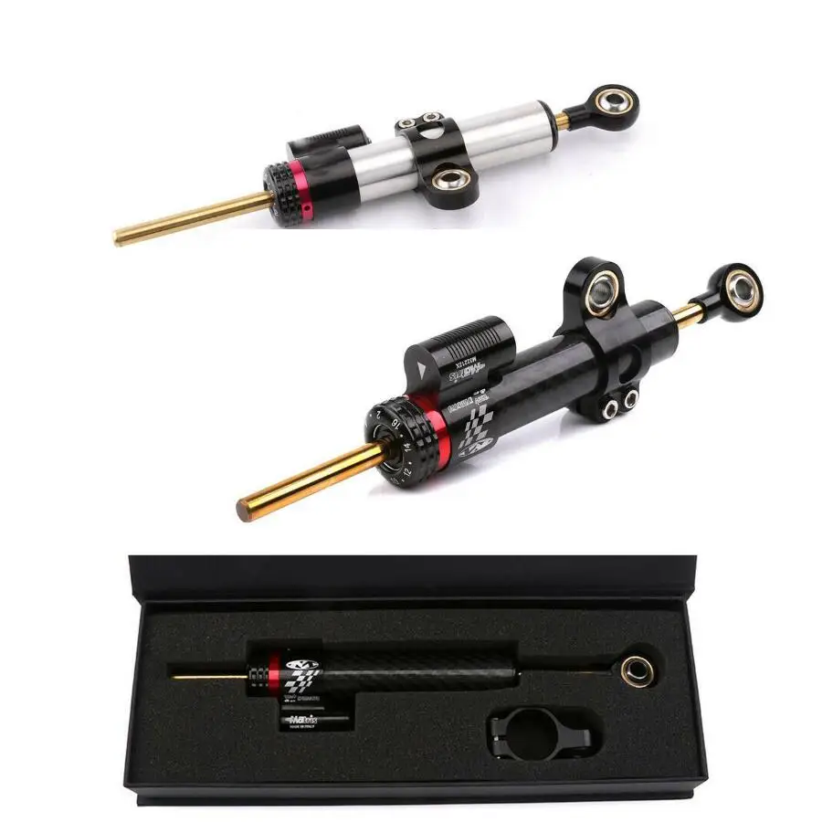 Carbon Fiber Motocross Motorcycle Adjustable Steering Dampers Stabilizer Safety Control Bracket Mounting kit
Carbon Fiber Motocross Motorcycle Adjustable Steering Dampers Stabilizer Safety Control Bracket Mounting kit