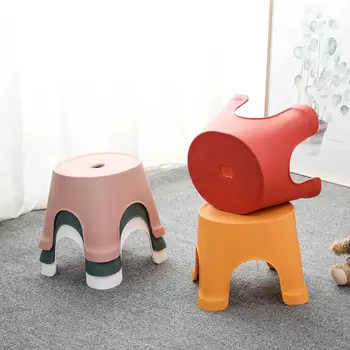 1Pc Non-slip Plastic Small Stools Living Room Round Bath Bench Children Stool Changing Shoes Stool Household Kids Furniture
1Pc Non-slip Plastic Small Stools Living Room Round Bath Bench Children Stool Changing Shoes Stool Household Kids Furniture