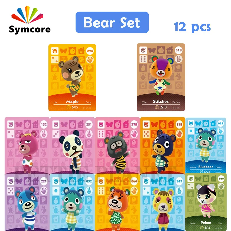Bear Set Animal Crossing New Horizons Amiibo Card NfC Card Ns Games For Switch Series1 2 3 4 Judy Stitches Maple Bear Collect
Bear Set Animal Crossing New Horizons Amiibo Card NfC Card Ns Games For Switch Series1 2 3 4 Judy Stitches Maple Bear Collect