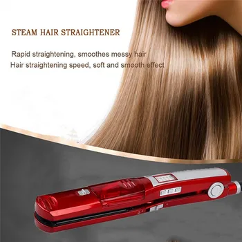 Multi-Function Hair Curler, Steam Spray Hair Straightener PTC Ceramic Does with Adjustable Temp for All Hair Type
Multi-Function Hair Curler, Steam Spray Hair Straightener PTC Ceramic Does with Adjustable Temp for All Hair Type