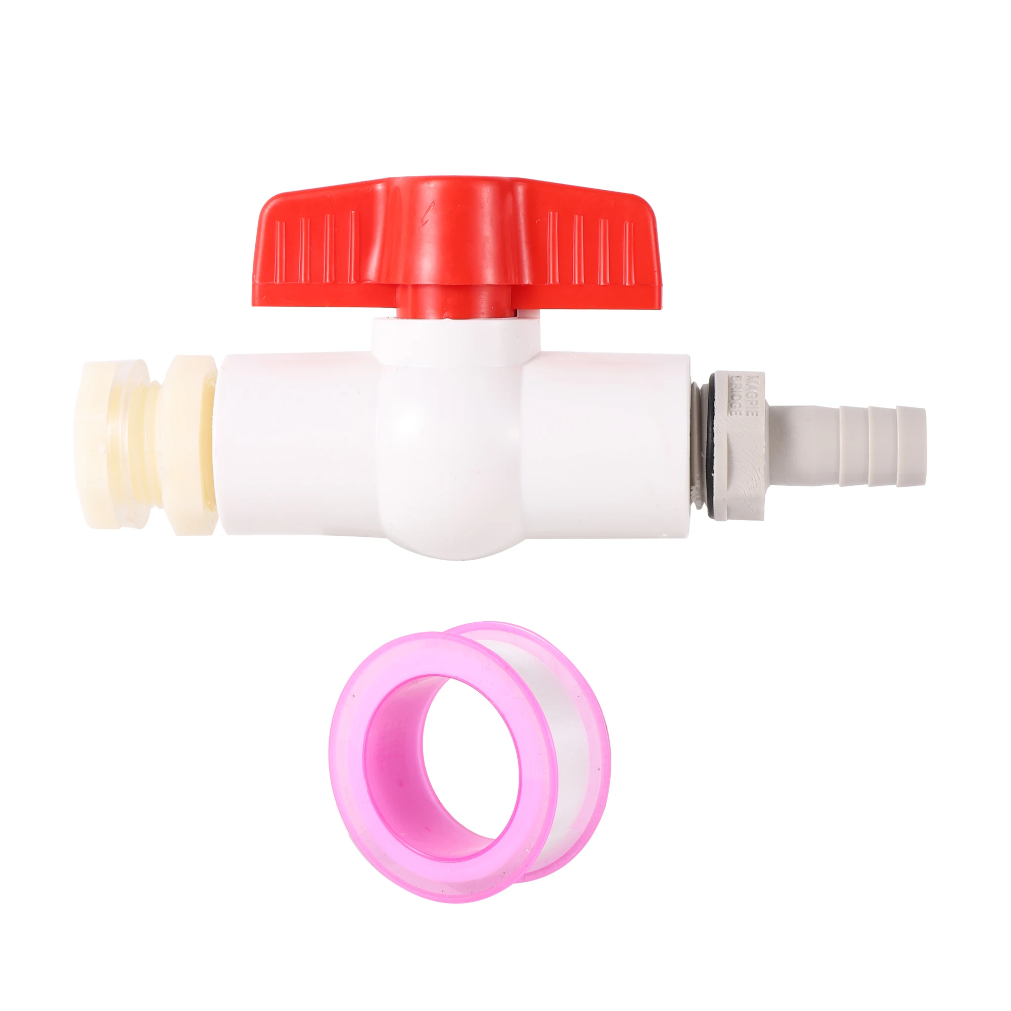 

1 Set 1/2" to 8/10/12mm High Quality DIY Fish Tank Inlet Water Drain Joint Aquarium Hose Pagoda Connector Tank Bulkhead Fitting