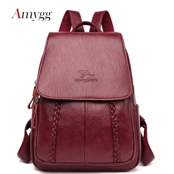 New Weaving Women High Quality Leather Backpacks Mochila Feminina Rucksacks For Girls Luxury Designer Female Vintage Bagpack 
New Weaving Women High Quality Leather Backpacks Mochila Feminina Rucksacks For Girls Luxury Designer Female Vintage Bagpack