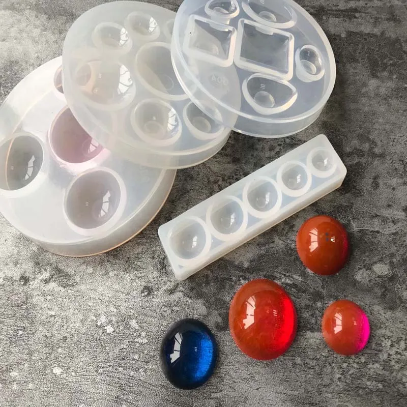 2PCS Water Crystal Glue Round Cabochon Circle Pendant Silicone UV Mold for Making Pedant Jewelry Exoxy Resin Molds Jewelry Tool
2PCS Water Crystal Glue Round Cabochon Circle Pendant Silicone UV Mold for Making Pedant Jewelry Exoxy Resin Molds Jewelry Tool