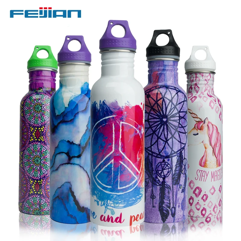 FEIJIAN 750ML Eco-Friendly Water Bottle Sports Stainless Steel Water Bottle Leak-proof BPA-Free Printing Pattern
FEIJIAN 750ML Eco-Friendly Water Bottle Sports Stainless Steel Water Bottle Leak-proof BPA-Free Printing Pattern