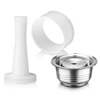 Refillable For Nespresso Vertuo Coffee Pods Capsules 230ml Dosing Ring Tamper Kitchen Dining Bar Accessories
Refillable For Nespresso Vertuo Coffee Pods Capsules 230ml Dosing Ring Tamper Kitchen Dining Bar Accessories