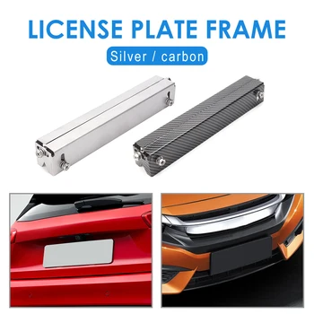 Plate Holder Adjustable Car Number License Front Bumper Mount Bracket Universal Outdoor Anti-resistance Repairing Parts 
Plate Holder Adjustable Car Number License Front Bumper Mount Bracket Universal Outdoor Anti-resistance Repairing Parts