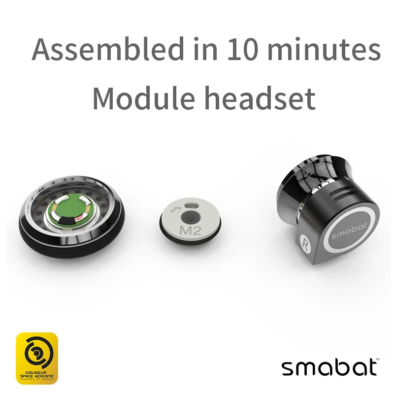 Smabat M2 headset DIY parts hands-on assembly module Hifi mmcx headset assembled in 10 minutes
Smabat M2 headset DIY parts hands-on assembly module Hifi mmcx headset assembled in 10 minutes