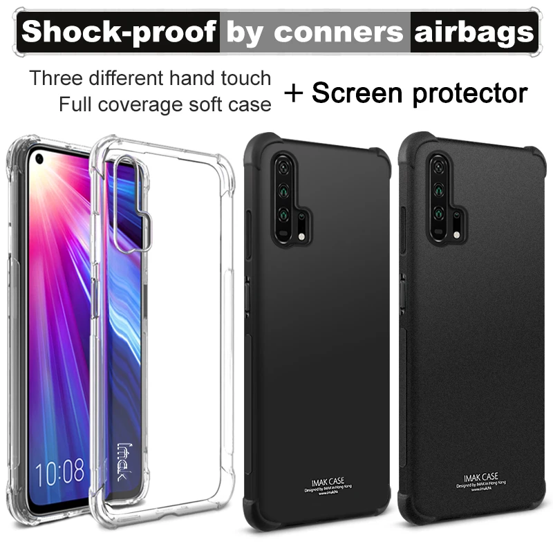 Airbag For Huawei Nova 5t Honor 20 Honor 20 Pro 20Pro Case IMAK Soft TPU silicone cases Silicon Back Cover Silicon Full Covers
Airbag For Huawei Nova 5t Honor 20 Honor 20 Pro 20Pro Case IMAK Soft TPU silicone cases Silicon Back Cover Silicon Full Covers