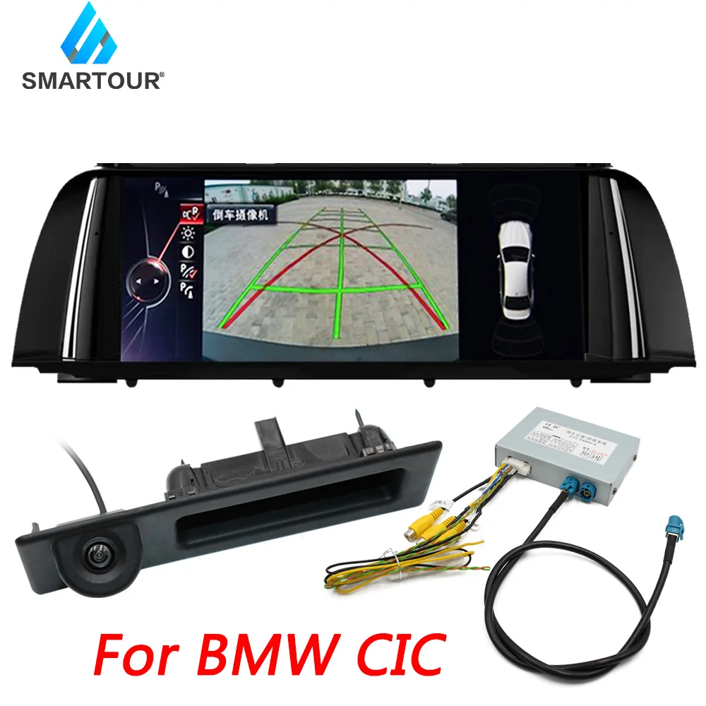 Smartour Car Camera Interface for bmw CIC 2009-2012 X6 Parking System Retrofit rear view 360 camera E60 E90 E70
Smartour Car Camera Interface for bmw CIC 2009-2012 X6 Parking System Retrofit rear view 360 camera E60 E90 E70