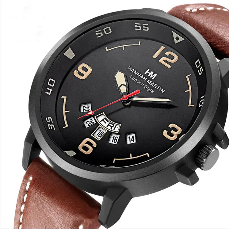 Fashion Hot Sale Double Calendar Men's Watch 30M Daily Waterproof Leather Strap Stainless Steel Buckle Quartz Watch Sports Clock
Fashion Hot Sale Double Calendar Men's Watch 30M Daily Waterproof Leather Strap Stainless Steel Buckle Quartz Watch Sports Clock