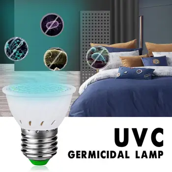 UVC Germicidal Lamp LED Corn Light Bulb Disinfection Sterilization Dust Mites Sterilizer Ozone UV Lights E27 / E14 / GU10
UVC Germicidal Lamp LED Corn Light Bulb Disinfection Sterilization Dust Mites Sterilizer Ozone UV Lights E27 / E14 / GU10