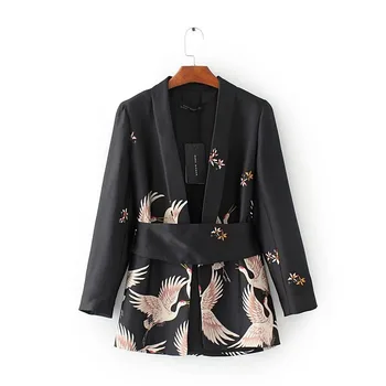 New Printing Blazer Women Korean Spring Autumn Fashion Commuter Loose Temperament Leisure Wild High Quality Elegant JacketF112
New Printing Blazer Women Korean Spring Autumn Fashion Commuter Loose Temperament Leisure Wild High Quality Elegant JacketF112