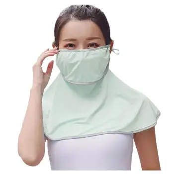 Face Mask Dustproof Sunscreen UV SunshadeNeck Protector Ice Silk Protection against dust Hedging Bib Multifunctional
Face Mask Dustproof Sunscreen UV SunshadeNeck Protector Ice Silk Protection against dust Hedging Bib Multifunctional