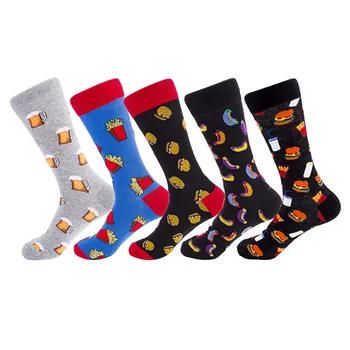 Men Socks Food Pattern Birthday Gift Keep Warm Autumn Winter Adults Soft Daily Casual Mid Calf Fashion Cotton Blend Funny
Men Socks Food Pattern Birthday Gift Keep Warm Autumn Winter Adults Soft Daily Casual Mid Calf Fashion Cotton Blend Funny