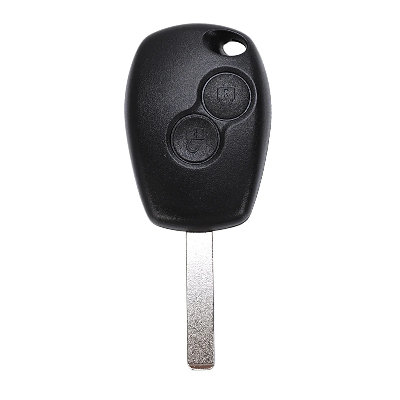 

Funda con 2 botones de mando a distancia para Plip Clio Renault Modus Twingo 3 negro