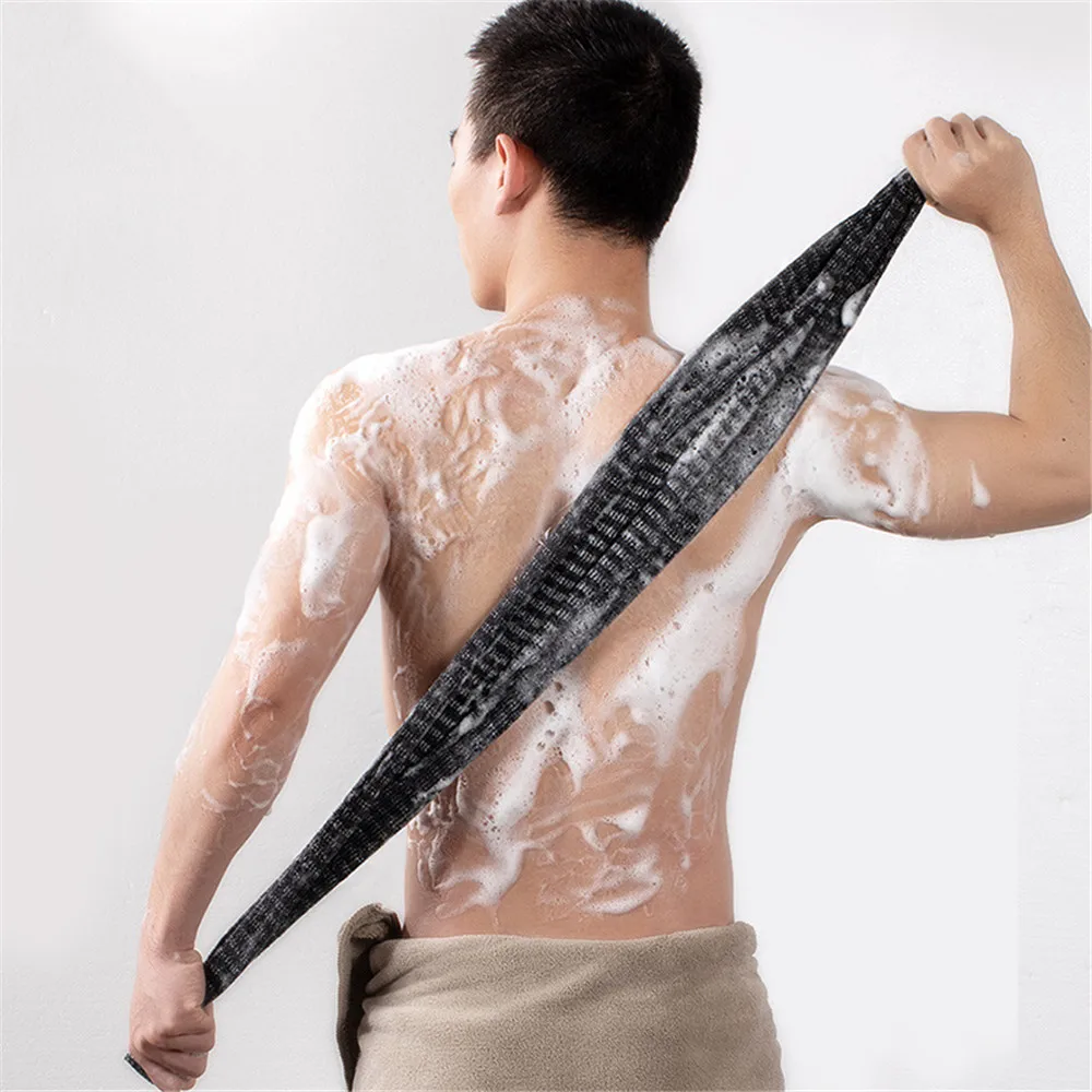 Men Bath Shower Towel Long Strip Back Scrub Rubbing Rub Sponge Washer Gray Dead Skin Remove Tool Friendly Artifact Home Gadgets
Men Bath Shower Towel Long Strip Back Scrub Rubbing Rub Sponge Washer Gray Dead Skin Remove Tool Friendly Artifact Home Gadgets