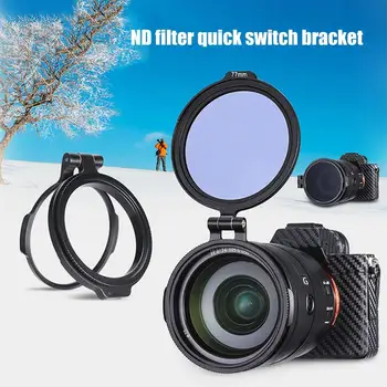 RFS ND Filter Quick Release Ring Camera Accessory Quick Switch Bracket DSLR Lens Flip Mount Clip Len Adapter
RFS ND Filter Quick Release Ring Camera Accessory Quick Switch Bracket DSLR Lens Flip Mount Clip Len Adapter
