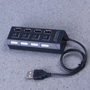 1 Pc Portable USB Hub 4 Ports USB 2.0 Data Expansion Hub for Phone Computer Laptop
1 Pc Portable USB Hub 4 Ports USB 2.0 Data Expansion Hub for Phone Computer Laptop