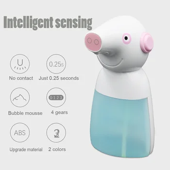 330ml Office School Automatic Infrared Sensing USB Rechargeable Desktop No Noise Kitchen ABS Portable Foam Soap Dispenser
330ml Office School Automatic Infrared Sensing USB Rechargeable Desktop No Noise Kitchen ABS Portable Foam Soap Dispenser