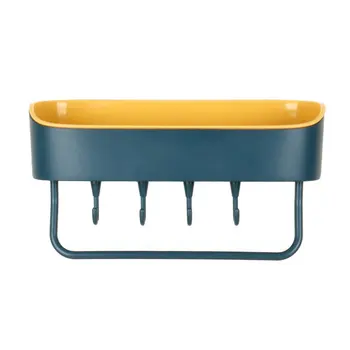 No trace free punch racks bathroom drain racks toilet kitchen multi-function storage racks with hook
No trace free punch racks bathroom drain racks toilet kitchen multi-function storage racks with hook