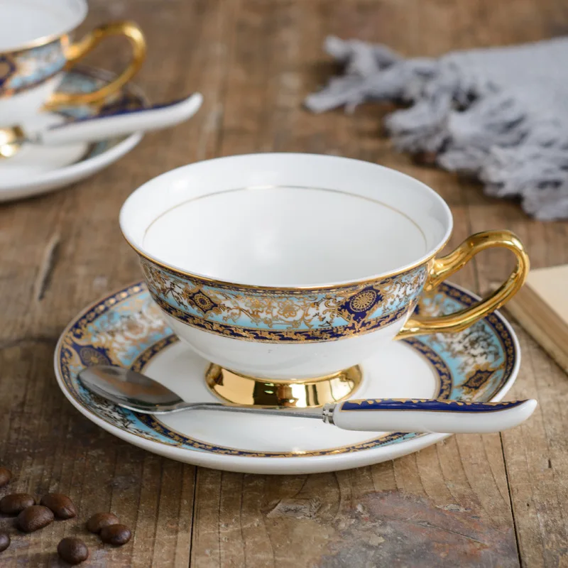 Fun Fervent Royal British Style Luxury Bone China Cup and Saucer Set Modern Design Gift Coffee Cup Beautiful Kitchenware Deocr
Fun Fervent Royal British Style Luxury Bone China Cup and Saucer Set Modern Design Gift Coffee Cup Beautiful Kitchenware Deocr
